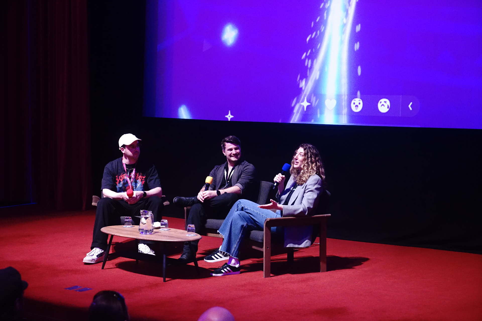 Stephanie Fuller speaking on a panel